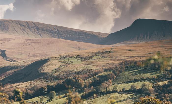 Mountains near Nantseren glamping